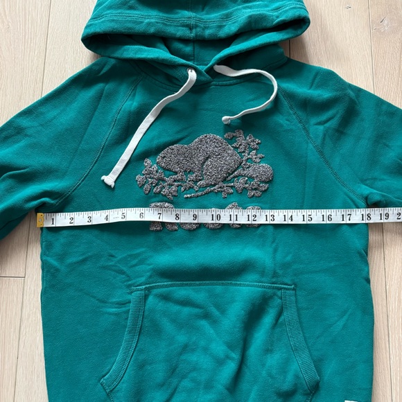 Roots Kanga Classic Hoodie in Green Women’s Size XS - Picture 9 of 11